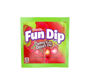 LIK-M-AID Fun Dip Cherry Yum Diddly Dip 0.43 oz / 12g