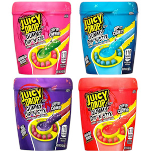 Topps Juicy Drop Gummy Dip 'n Stick 3.4oz / 96g