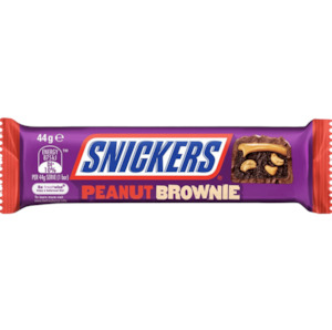 Snickers Peanut Brownie Chocolate Bar 44g