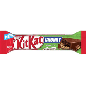 Nestle Kit Kat Chunky Milo Chocolate Bar 45g