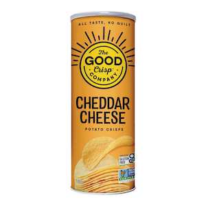 The Good Crisp Company Cheddar Cheese 5.6oz / 160g