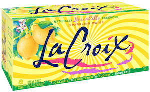 La Croix Sparkling Water Limencello 355ml 8pk