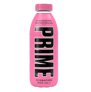 Prime Hydration Strawberry Watermelon 500ml, UK