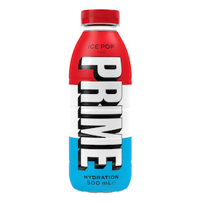 Prime Hydration Ice Pop 500ml, UK, Dated