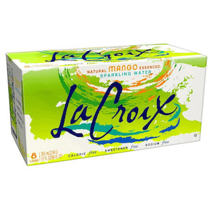 Internet only: La Croix Sparkling Water Mango 355ml 8pk