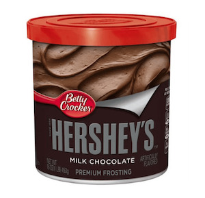 Hershey's Milk Chocolate Premium Frosting 16oz / 453g, Dated