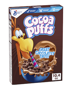 Cocoa Puffs Cereal 10.4oz / 294g, Dated