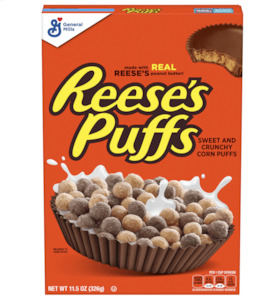 Internet only: Reeses Puffs Cereal 11.5 oz / 326g