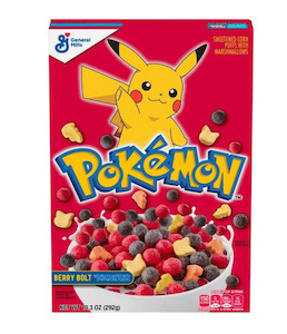 Internet only: Pokemon Berry Bolt Cereal 10.3 oz / 292g