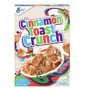 Internet only: Cinnamon Toast Crunch Cereal 12 oz / 340g