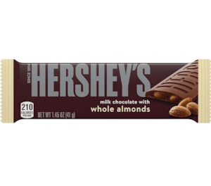 Hershey's Milk Chocolate Almond Bar 41g