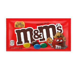 M&M'S Peanut Butter 1.63oz / 46.2g