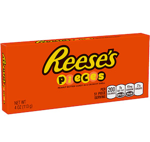 Reese's Pieces Peanut Butter Candy Theatre Box 4oz / 113g