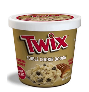 Internet only: Twix Spoonable Cookie Dough 4oz / 113g