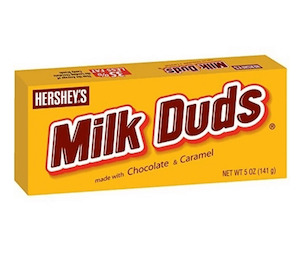 Internet only: Hershey's Milk Duds Theater Box 5 oz / 141g