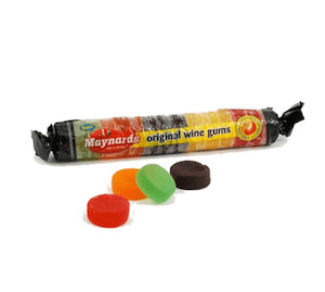 Internet only: Maynards Original Wine Gum Rolls 39g