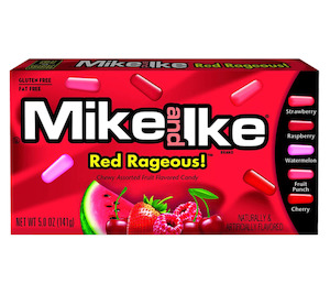 Mike & Ike Red Rageous Theatre Box 5 oz / 141.7g