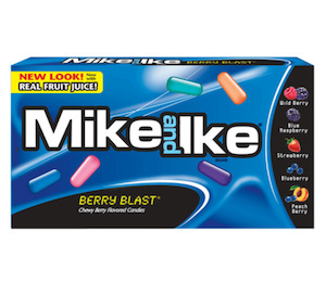 Mike & Ike Berry Blast Theatre Box 4.25 oz / 120g