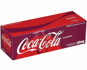 Coca-Cola Cherry Soda Can 355ml 12pk