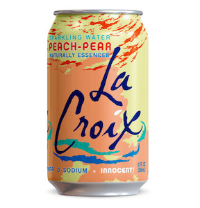 La Croix Sparkling Water Peach-Pear 355ml