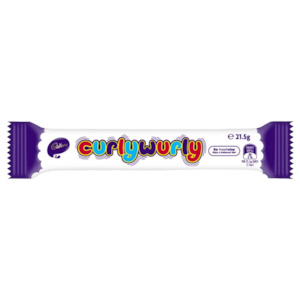 Cadbury Curly Wurly Chocolate Bar 21.5g