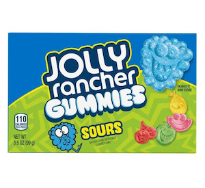 Jolly Rancher Sour Gummies Theatre Box 3.5 oz / 99g