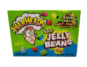 WarHeads Sour Jelly Beans Theatre Box 4 oz / 113.4g