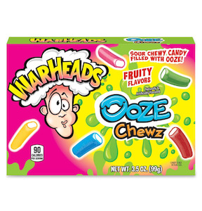 WarHeads Ooze Chewz Theatre Box 3.5 oz / 99g