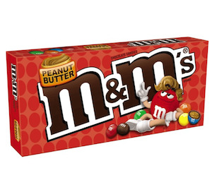 M&M'S Peanut Butter Theater Box 3 oz / 85g