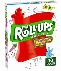 Fruit Roll-Ups Strawberry Blast 5 oz / 141g