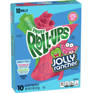 Fruit Roll-Ups Jolly Rancher 5 oz / 141g