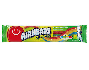 Airheads Xtremes Belts Rainbow Berry 2oz / 57g