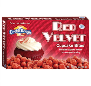 Taste Of Nature Red Velvet Cup Cake Bites Theatre Box 3.1oz / 88g