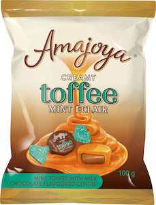 Amajoya Creamy Mint Toffee Éclair 100g