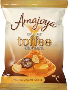 Internet only: Amajoya Creamy Toffee Original 100g