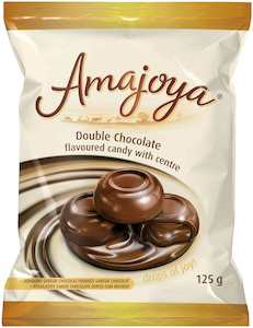 Internet only: Amajoya Candy Double Chocolate 125g