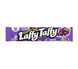 Internet only: Laffy Taffy Stretchy & Tangy Grape 1.5oz / 42g