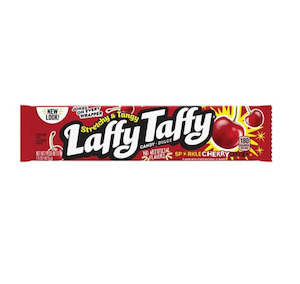 Internet only: Laffy Taffy Stretchy & Tangy Sparkle Cherry 1.5oz / 42g