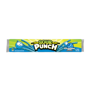 Sour Punch Blue Raspberry Straws 2oz / 57g