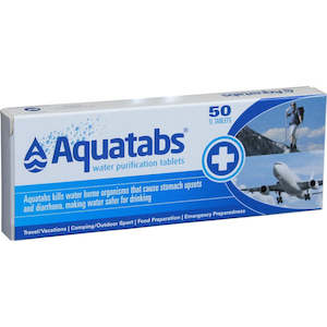 Aquatabs Water Purifying 50 Tabs x 2