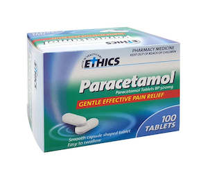 ETHICS Paracetamol 500mg - 100 tablets