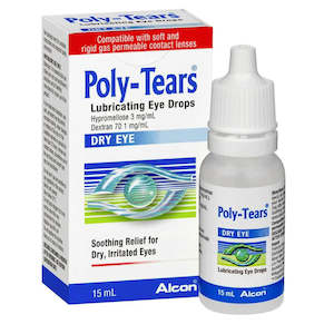 Peter Boles Pharmacy: Poly Tears Lubricating Eye Drops