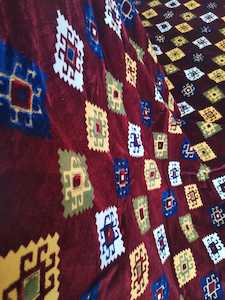 Floor covering: Nalani Red  Picnic Rug