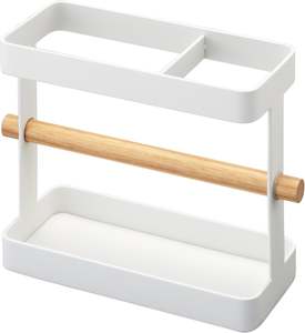 Tosca Kitchen Tool Stand Wide - White