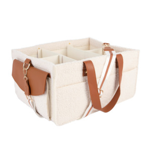 Homewares: Bunnie Caddie - Teddy Cream