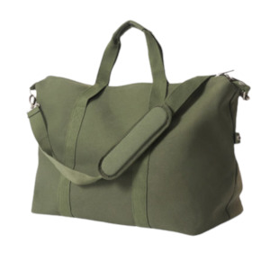 Canvas Weekender Bag - Olive