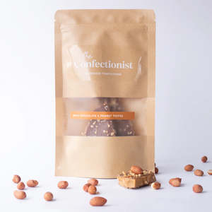 Milk Chocolate & Peanut Toffee - 100g Pouch