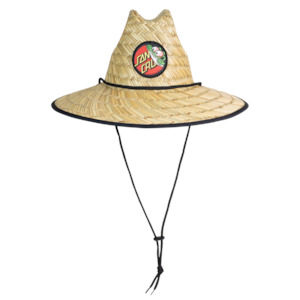 Beware Dot Straw Hat