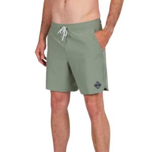 Low Tide Elastic Boardshort - Vintage Military