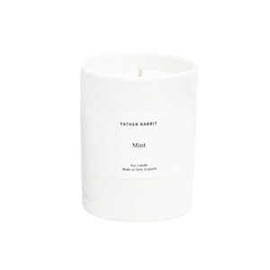 Homewares: Father Rabbit Soy Candle - Mint